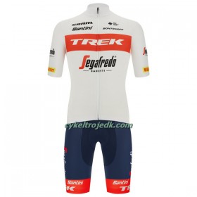 Cykeltøj + Cykelshorts 2022 Trek-Segafredo Hvid Rød